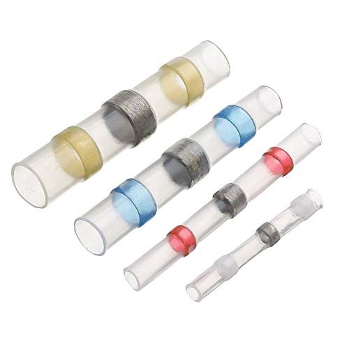 Heat Shrink Solder Seal Wire Connectors, Waterproof, 26–10 AWG