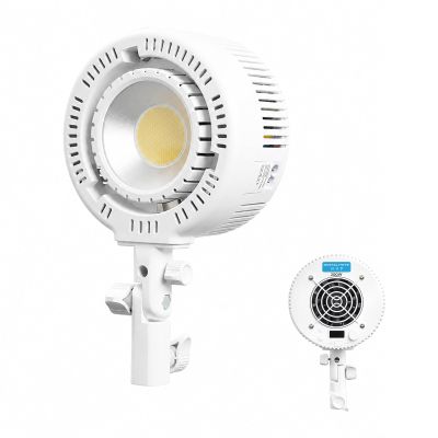 DF DIGITALFOTO 200W Bi-Color COB LED Video Light, CRI 95+, 2700K–6500K, Dimmable Fill Light with Standard Bowens Mount for Portrait and Still-Life Photography in Small Studios