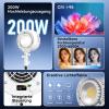DF DIGITALFOTO 200W Bi-Color COB LED Video Light, CRI 95+, 2700K–6500K, Dimmable Fill Light with Standard Bowens Mount for Portrait and Still-Life Photography in Small Studios view 3