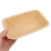 Brown Paper Burger Serving Boats, Oil- and Waterproof view 3