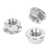 Fine-Thread Flange Nuts for Bicycles, DIN 6923 Serrated Lock Nuts, SUS304/SUS316, M2.5–M20 view 4