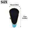 Andux Golf Iron Head Covers with Zipper, Gold Trim, Number Labels, 4-Piece Set, MT/HY18, Light Blue view 2