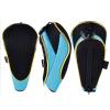 Andux Golf Iron Head Covers with Zipper, Gold Trim, Number Labels, 4-Piece Set, MT/HY18, Light Blue view 3
