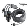Autilyshop 3-in-1 Vehicle Charger for Starlink Mini, 12 V to 48 V, with Digital Display, Dual USB and USB-C PD, 100 W Output, Waterproof DC Connector view 3