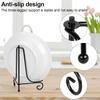 UCLEVER Iron Plate Stand 10.5cm, 2 pcs Black Metal Display Easel view 4