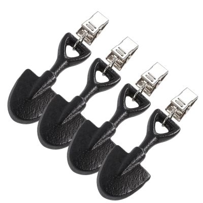 Generic Tablecloth Weights, 4 Pieces, Windproof Sturdy Metal Hangers