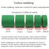 Durable Nylon Webbing, Cotton-Polyester Webbing, 5 Yards, Multicolor, Multiple Widths (Blue, 38 mm) view 2