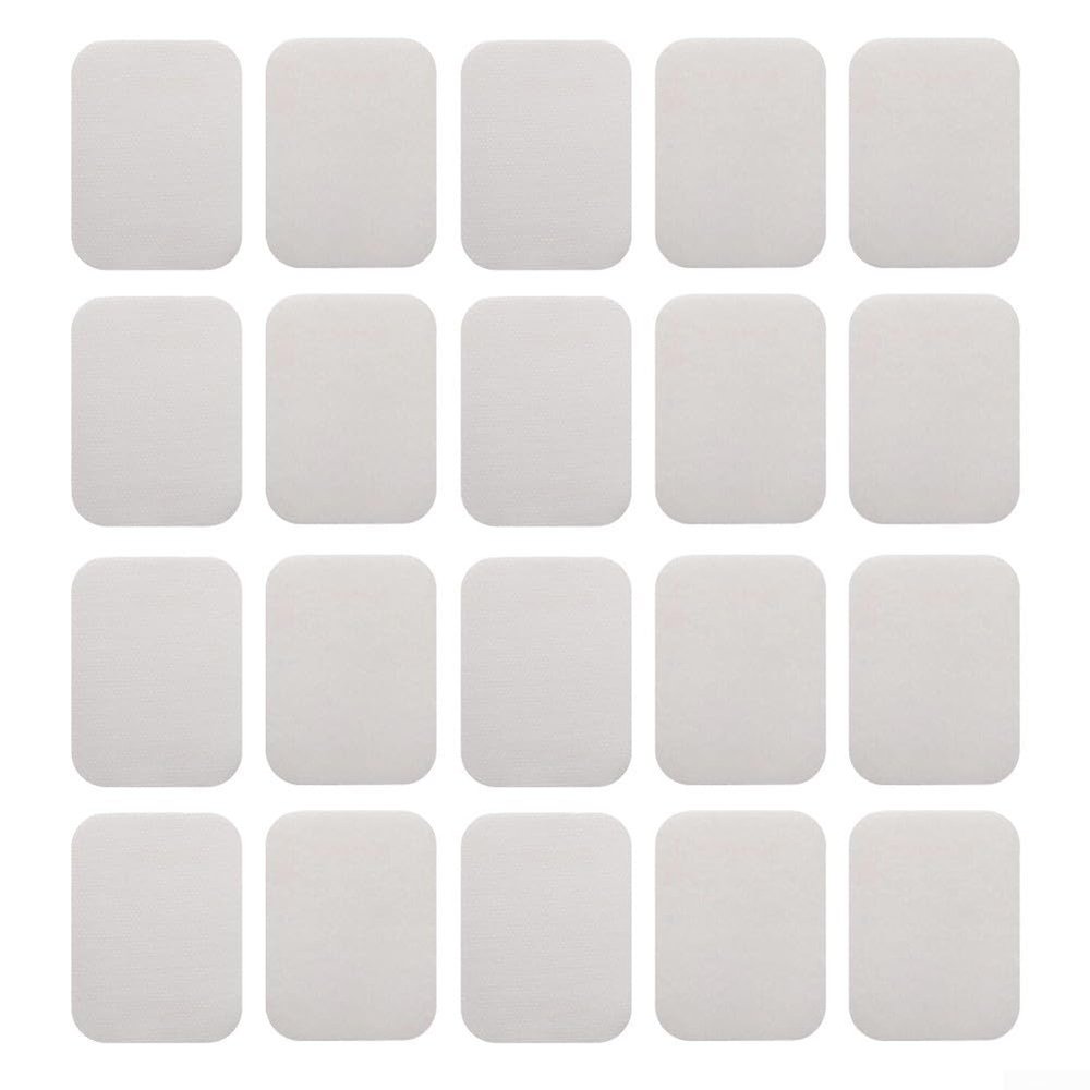 Hosrivae 20 Pairs Square Touch Fastener Carpet Grippers