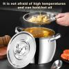 Stainless Steel Grease Container with Strainer view 3