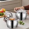 Stainless Steel Grease Container with Strainer view 4