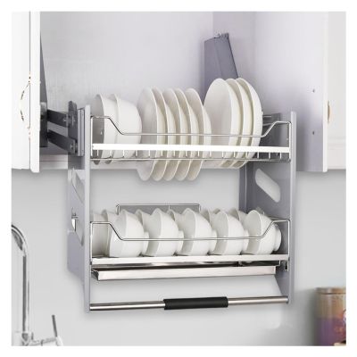 SXYKXYDL 2-Tier Pull-Out Cabinet Shelf