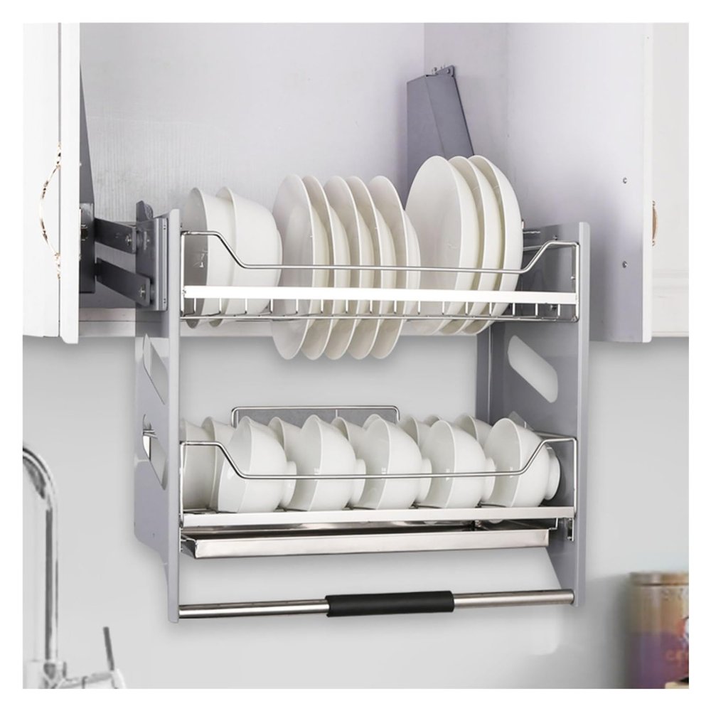 SXYKXYDL 2-Tier Pull-Out Cabinet Shelf
