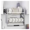 SXYKXYDL 2-Tier Pull-Out Cabinet Shelf view 1