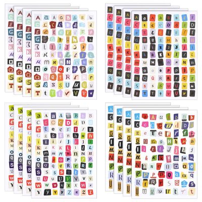 XLIUAX 1440 Pcs Letter Sticker Set