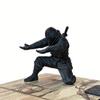 Ninja Warrior Pen Holder Figurine view 4