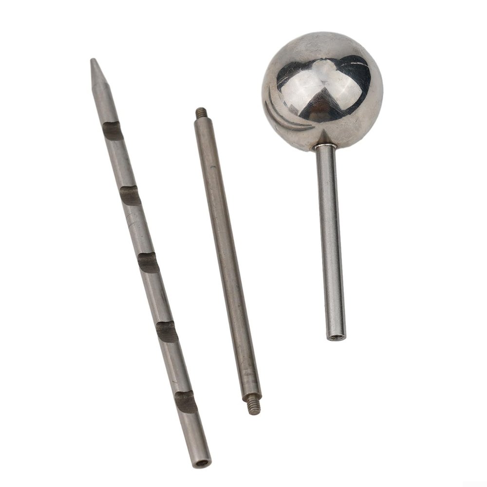 14-Inch Stainless Steel Soil Probe for Manual Sampling and Moisture Measurement