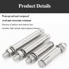 KRXSOBNV Expansion Bolts, 2-Piece Stainless Steel 304 Hex Expansion Bolt Set, Heavy-Duty M18 Anchors (M20x220) view 3
