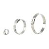 5/10-Piece Stainless Steel 304 Single-Ear Hose Clamp Assortment, Individual (6.3–7.5 mm, 10 pcs) view 2