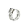 5/10-Piece Stainless Steel 304 Single-Ear Hose Clamp Assortment, Individual (6.3–7.5 mm, 10 pcs) view 3