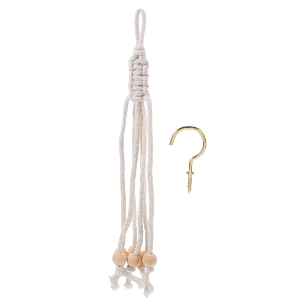 ibasenice 2-Pack Banana Hangers with Cotton Rope