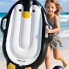 Inflatable Bodyboard for Kids, Cute Penguin with Handle view 2