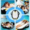 Inflatable Bodyboard for Kids, Cute Penguin with Handle view 3