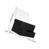 PRETYZOOM Black Acrylic Suggestion Box with Lock view 2