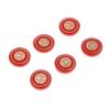100 Pcs Round Wooden Buttons with 4 Holes view 2
