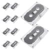 Healeved 10-Pack Vintage Blank Audio Cassettes, 30 Minutes view 1