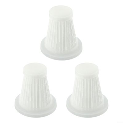 Washable Filter for Car Vacuum Cleaner, Reusable Parts (3 Pack)