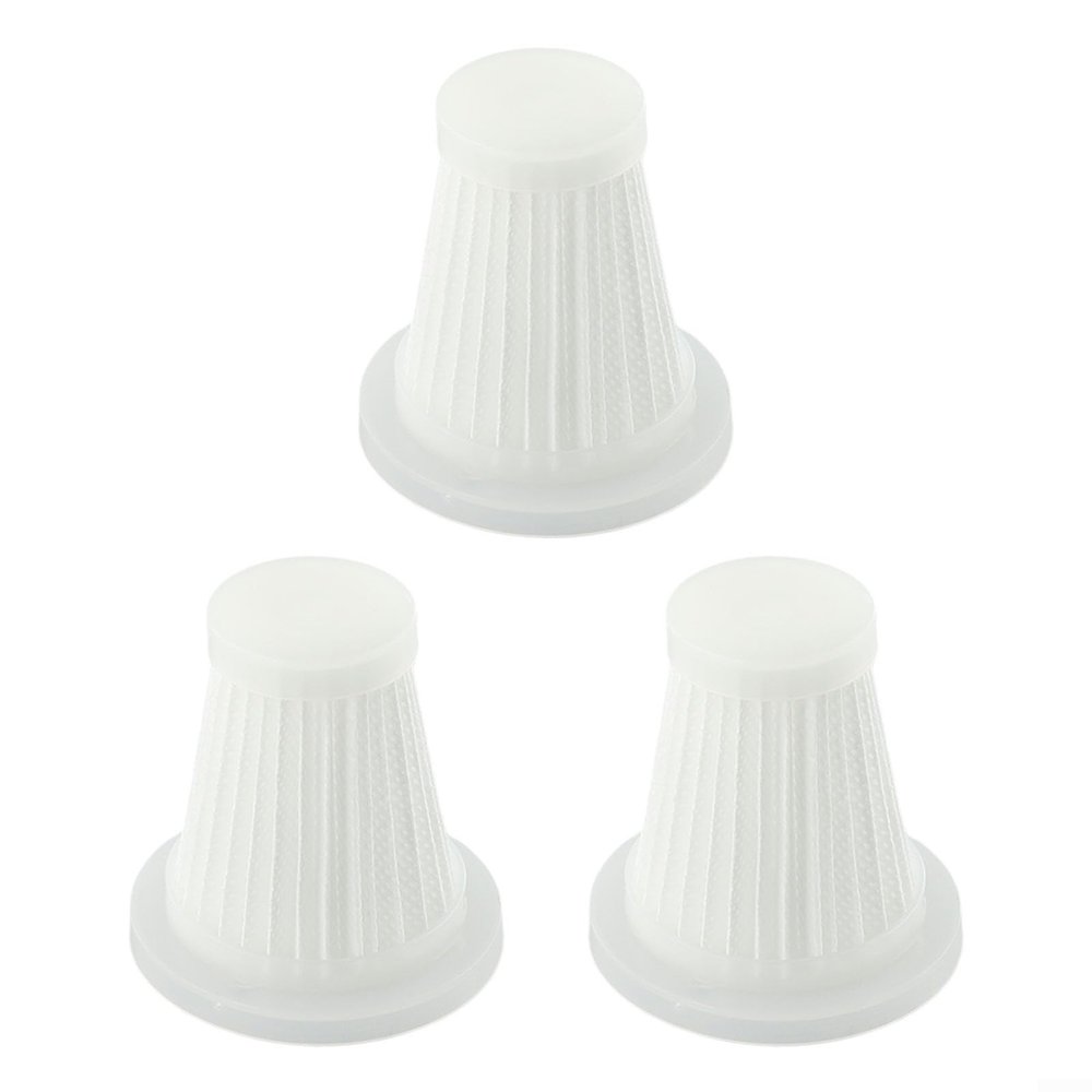 Washable Filter for Car Vacuum Cleaner, Reusable Parts (3 Pack)