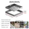 Invisible Manhole Cover, 50–100 cm, Recessed Metal Cover and Frame for Indoor and Outdoor Use view 2