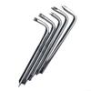9-Piece L-Shaped Screwdriver Set, #45 Steel Cross, Triangle, U- and Y-Shaped Bits view 1
