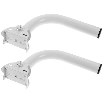 COOPHYA Adjustable Stainless Steel Antenna Mounting Brackets, 2-Pack