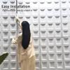 Artificial Stone Wall Panels for Bedrooms and Offices, Easy DIY Installation view 3
