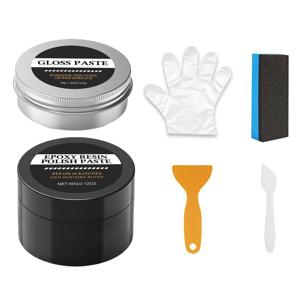 Epoxy Polishing Set for Resin Coatings and Scratch Removal