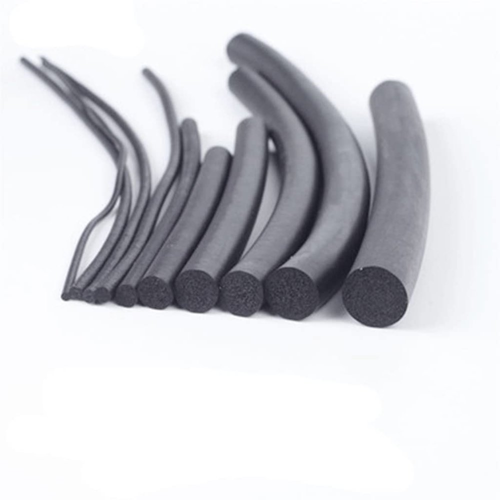 Foamed Silicone Rubber Sealing Strip for Testing Tools, 5 mm × 10 m