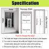 Flush-Mount Access Panel for Drywall, Lockable Inspection Hatch for Plumbing and Electrical Services view 2