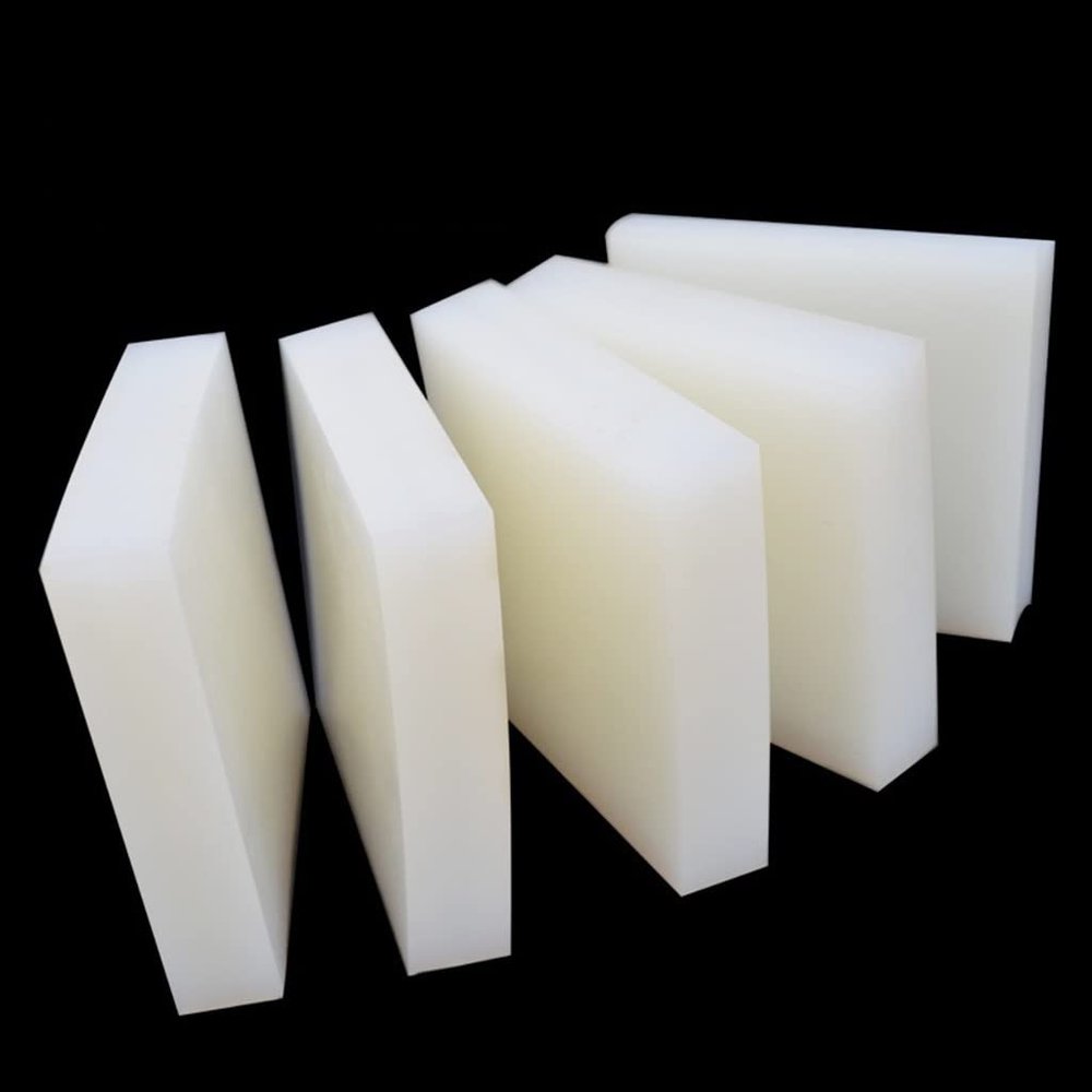 Premium Silicone Block for Door Frames, Shock-Absorbing and Sound-Insulating Seal Strip (1 Piece, 100 x 100 x 40 mm)