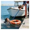 Telescoping Boat Hook with Grabber Attachment for Docking, Rescue, and Boating view 1
