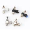 UYCUODLUY 8 mm 1/8", 1/4", 3/8", 1/2" Male Throttle Valve Pneumatic Air Pipe Fitting Speed Control Regulator Valve (304SS, 8 mm-BSP3I8) view 3