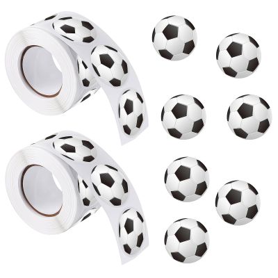 Bafutayawa 1000 Soccer Stickers Roll