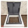 Commercial Roof Hatch with Support Bar and Switch Handle, Waterproof Attic and Basement Access Cover view 1