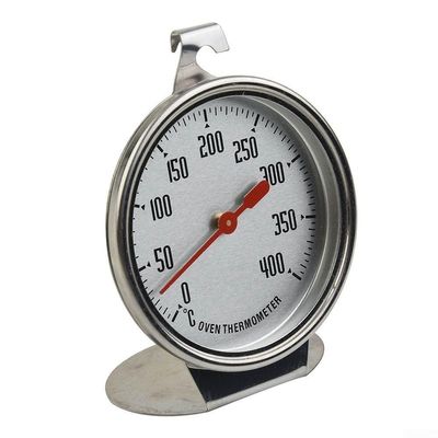 Oven Thermometer with Stainless Steel Housing