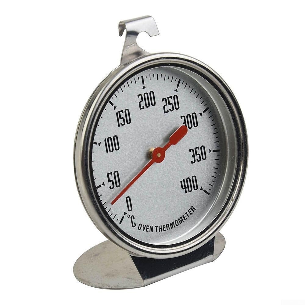 Oven Thermometer with Stainless Steel Housing