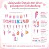 School Child Garland for 2026, Pink Banner view 4