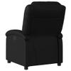 GeenYuu Black Faux Leather Recliner with Manual 135° Recline view 2