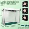 GLBMXDD Portable Laminar Flow Box, Dust-Free Workbench with Triple-Fan Filter view 3