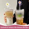Dutiqozad Silicone Straw Cover Set view 4