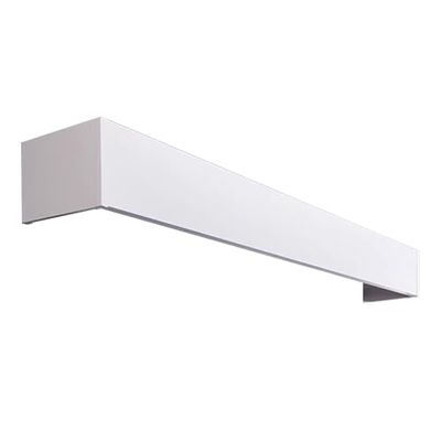 Adjustable Ceiling-Mount Curtain Valance, Cuttable Aluminum, Black, 2.4 m (7.9 ft)